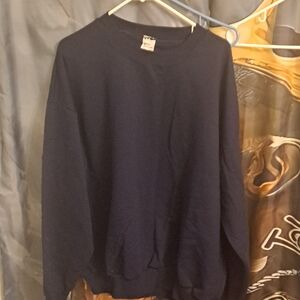 Classic Navy Blue Men's Sweater